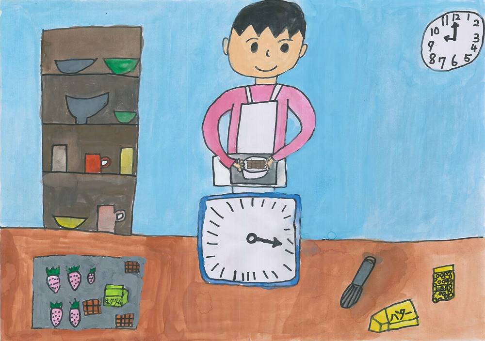 イシダ 2021年度 暮らしの中にある「はかり」絵画展 | 5年生