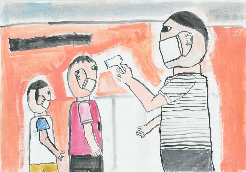 イシダ 2021年度 暮らしの中にある「はかり」絵画展 | 5年生
